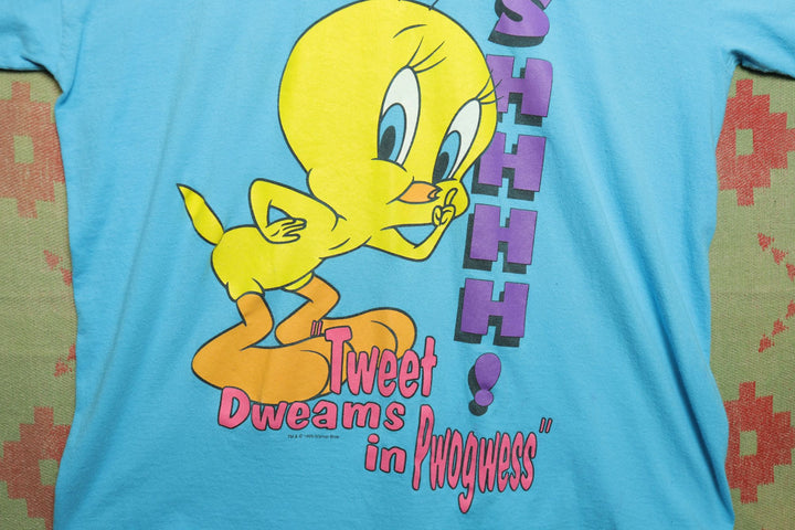 Tweety Bird Looney Tunes Vintage T Shirt XXL 90s