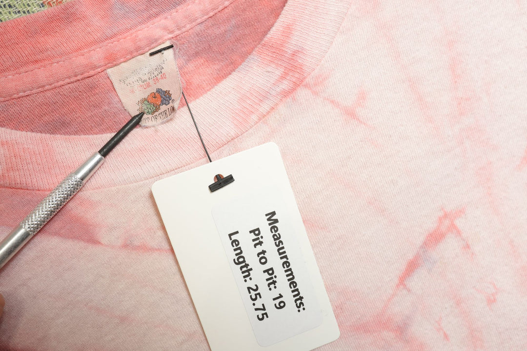 Fruit of the Loom Vintage Tie Dye T Shirt 80s Medium