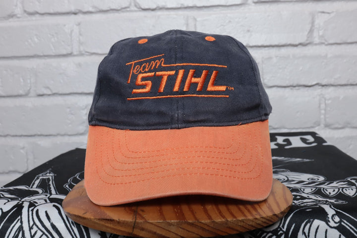 2000s Vintage Team Stihl Strap Back Hat