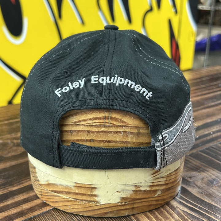 Vintage Cat Chrome Flame 2000s Strap Back Hat