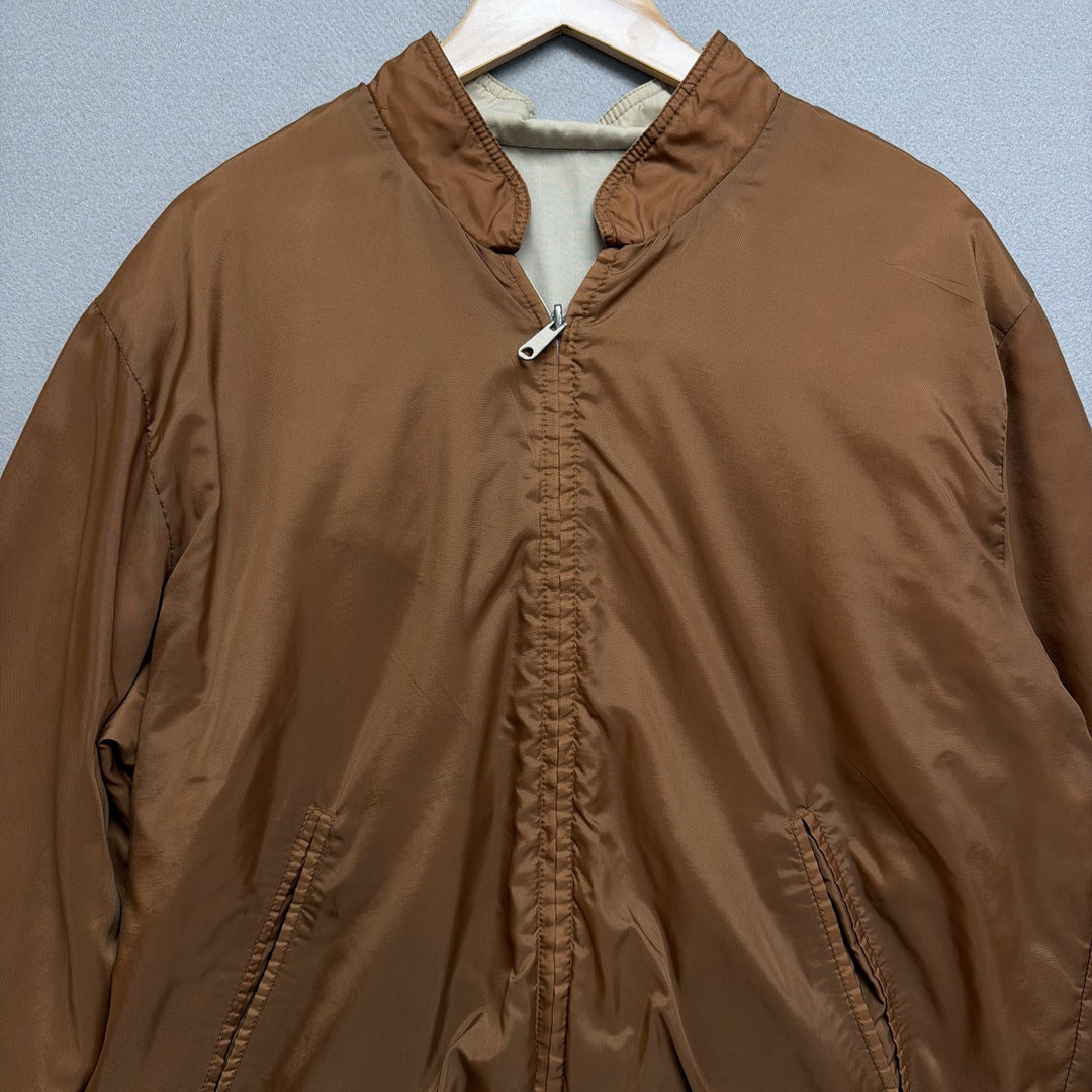 Vintage London Fog Reversible Windbreaker Jacket Size Large