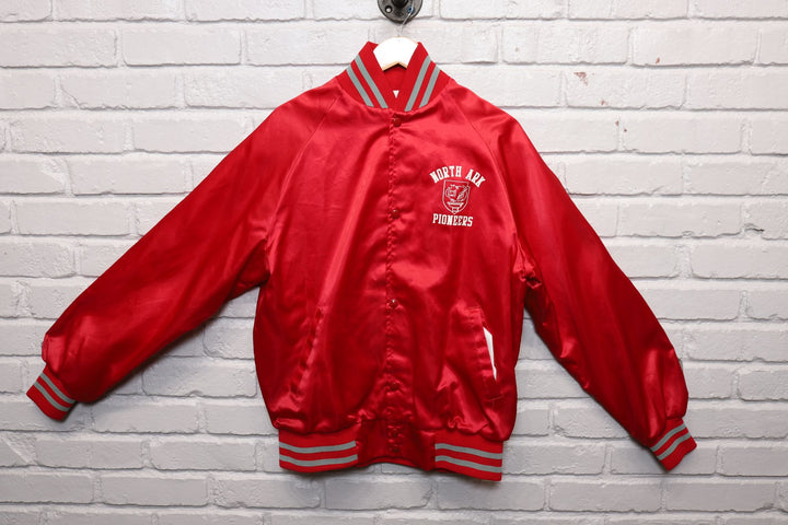 90s north ark pioneers jacket size large