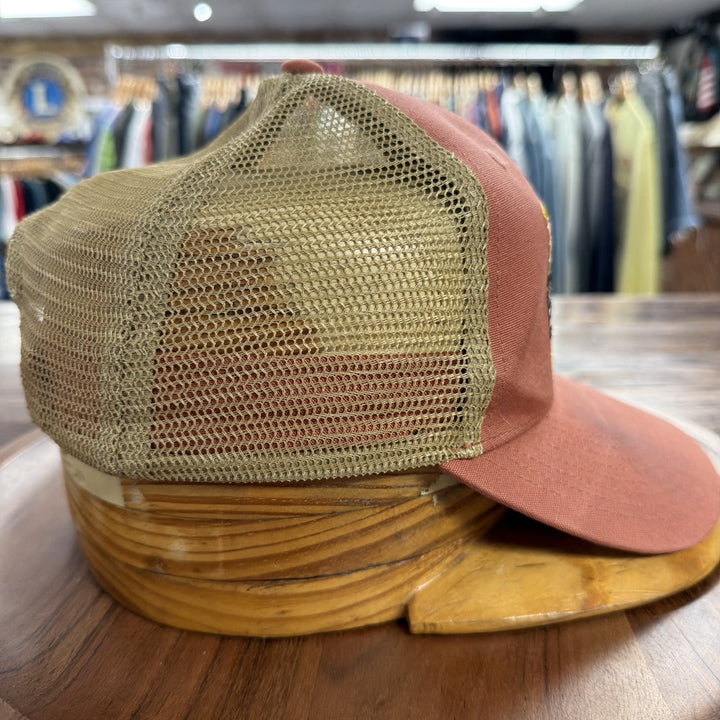 Patagonia Clay Orange Snapback Trucker Hat