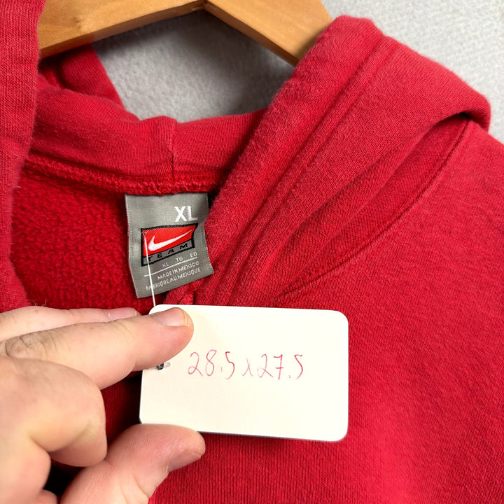 Vintage Nike University Of Arkansas Center Swoosh Hoodie Size XL