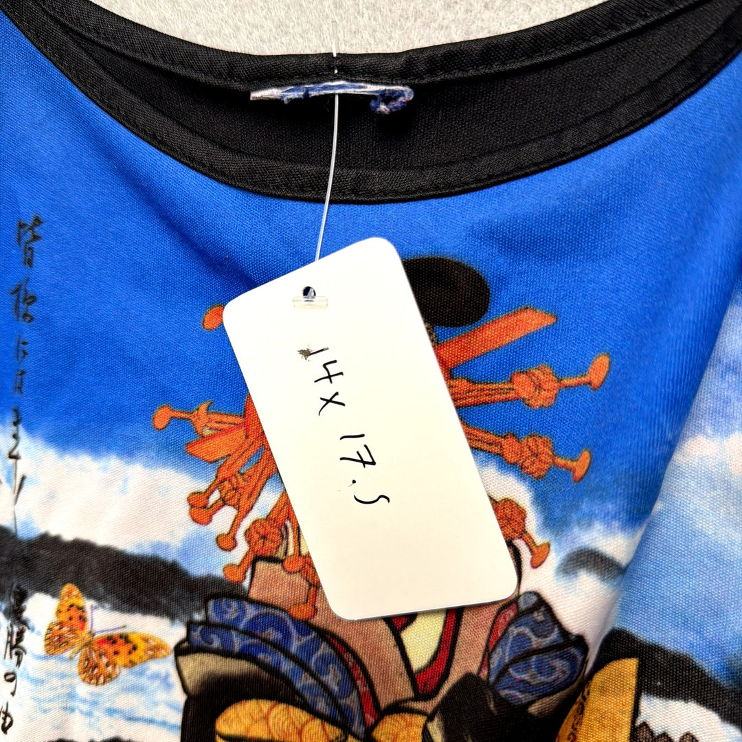 Vintage Y2K Japanese Art Tank Top Size Small