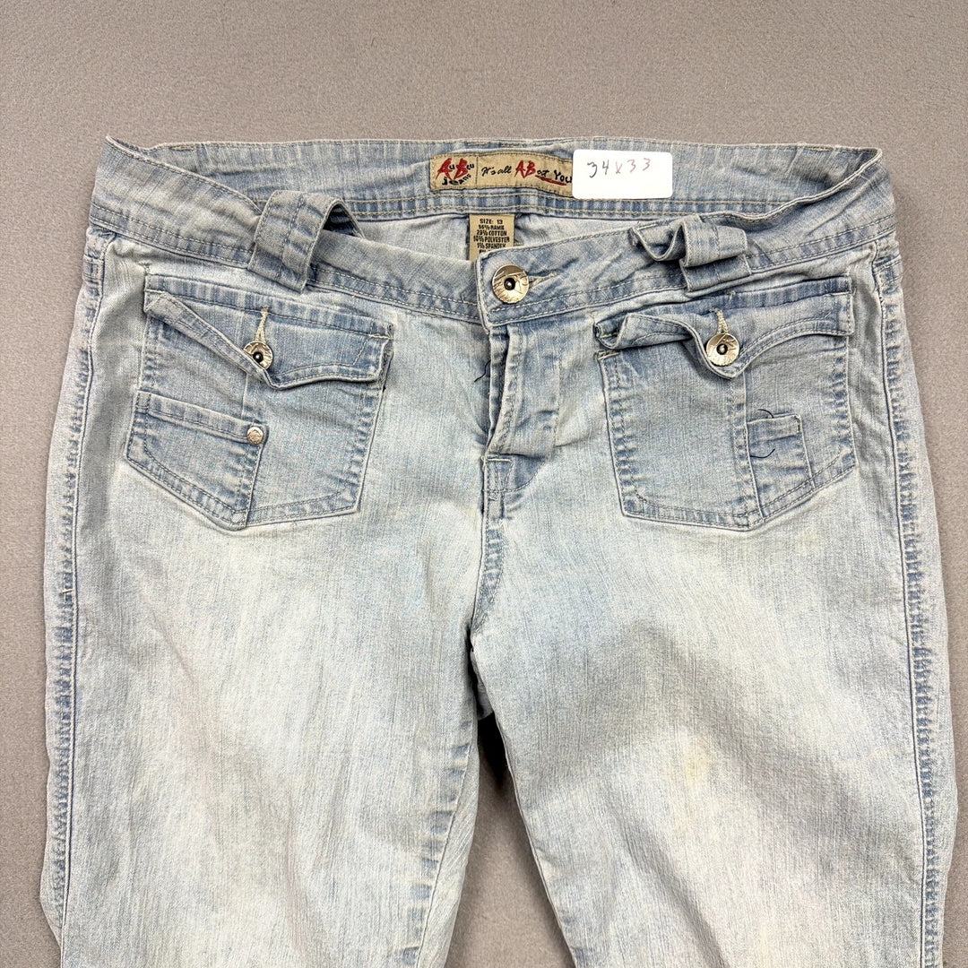 Vintage Y2K Low Rise Jeans Size 34