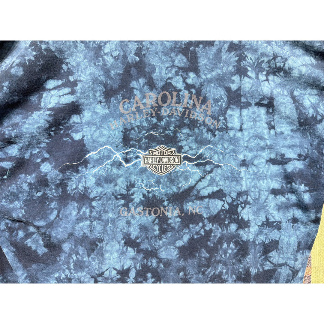 Harley Davidson Vintage Tie Dye T Shirt Size XL 2000s