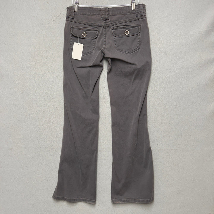 Vintage BeBop Flared Y2K Gray Pants Size 3