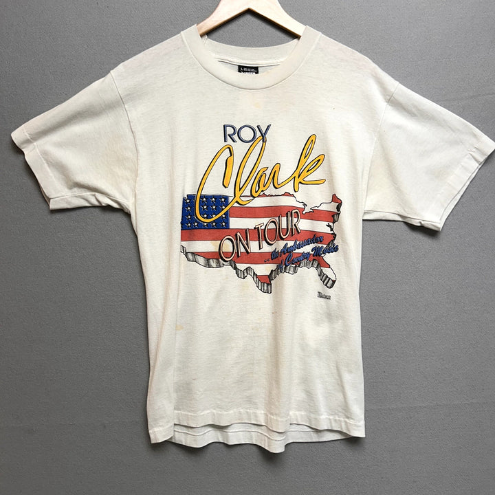 Vintage 90s  Roy Clark Tour T Shirt Size Large