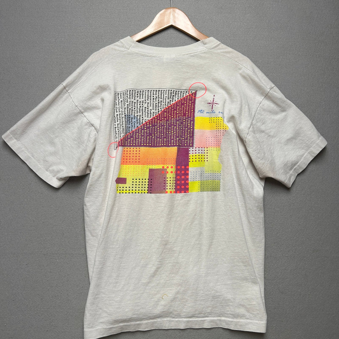 Vintage Hood 2 Coast Race Apple Computers T Shirt Size Xl