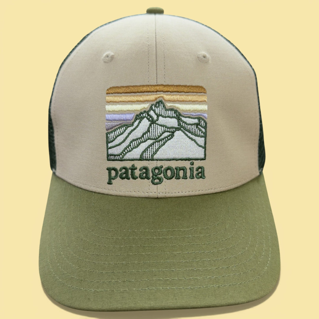Patagonia Mountain Logo Snapback Trucker Hat