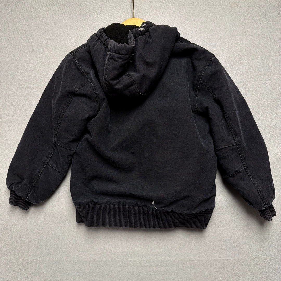 Vintage Kids Carhartt Active Jacket Black Size Medium
