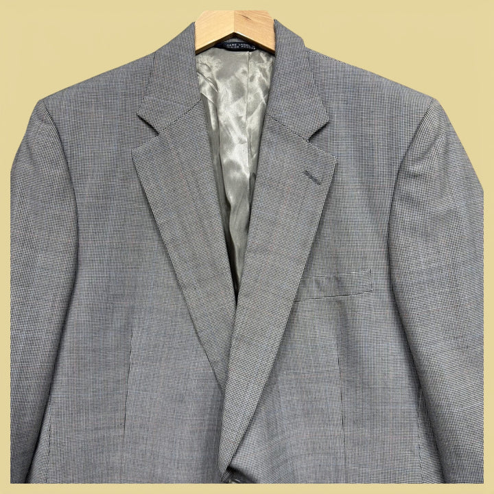 Vintage Burberrys 80s blazer Jacket Size Medium