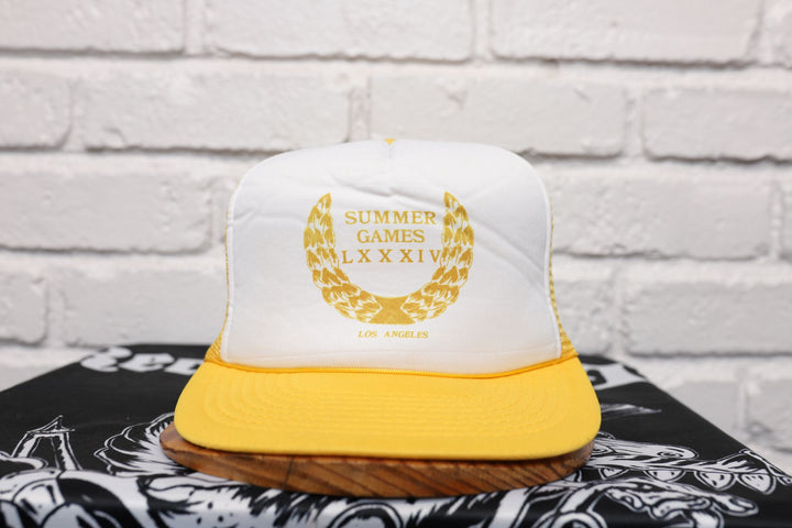 80s Vintage LA Olympics Trucker Hat