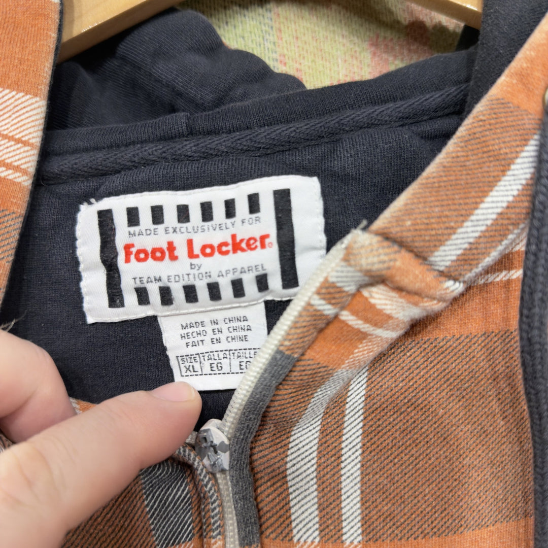 University of Texas Vintage Plaid Old English Hoodie Size XL Y2K 2000s