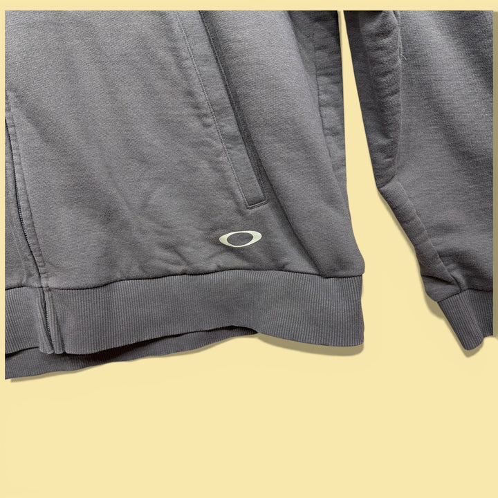 Oakley Green Color Block Hoodie Size XL
