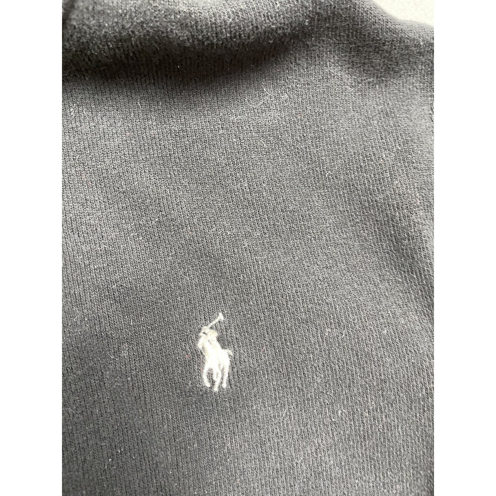 Men's Polo Ralph Lauren Black Quarter Zip Sweater Size Large