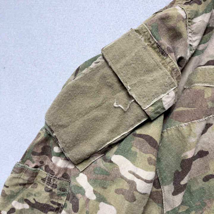 Men's Camo Military BDU Button Up Long Sleeve SI Shirt XXL