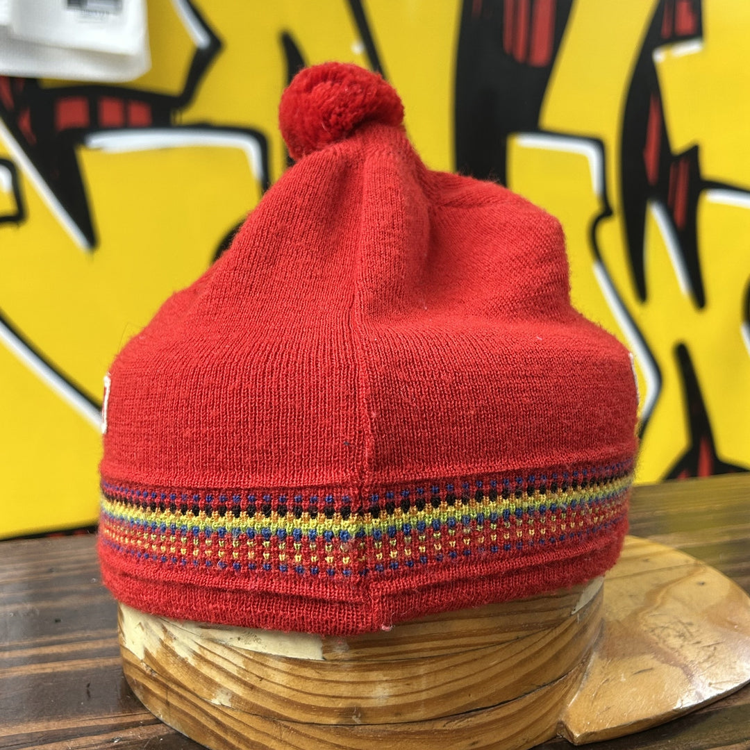 Swix Vintage Pom Beanie Hat 90s