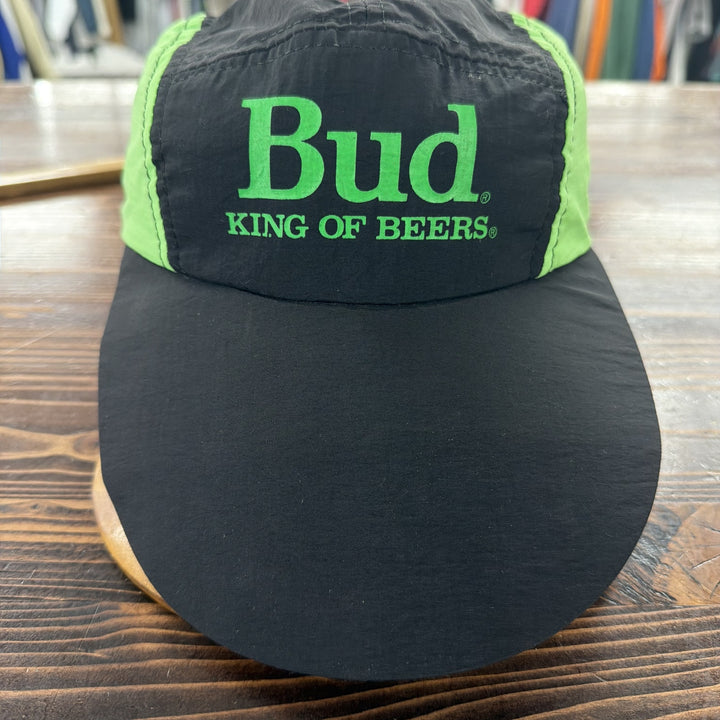 Vintage 90s Budweiser King of Beers Long Bill Hat