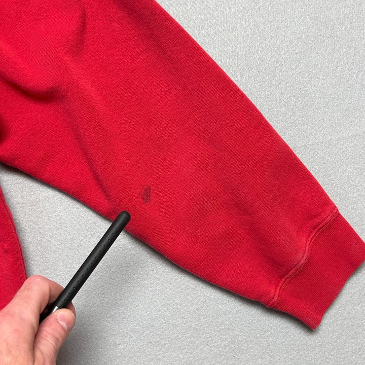 Nike Sportswear Red Hoodie Boy's Size L (14-16) (Adult M) Red Sweatshirt