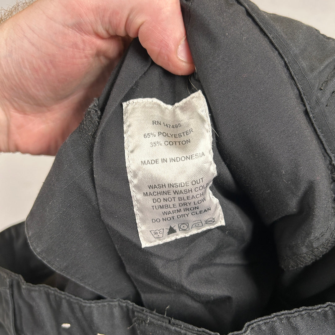 Ripstop Blasck Cargo Pants Size 30