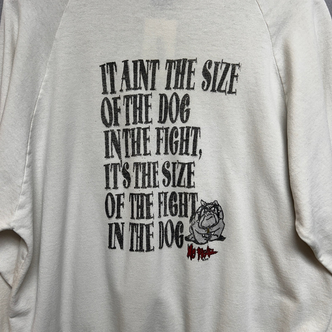 Vintage 90's No Fear Gear Fight in The Dog Shirt Size XL