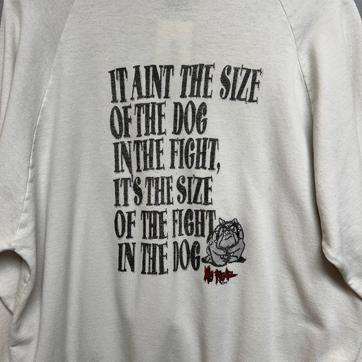 Vintage 90's No Fear Gear Fight in The Dog Shirt Size XL