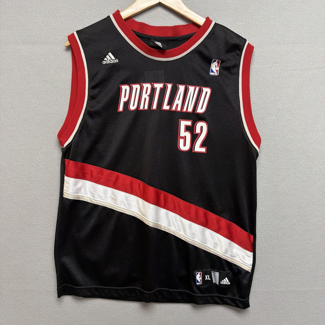 Adidas Portland Trailblazers Greg Oden Youth Jersey Size XL