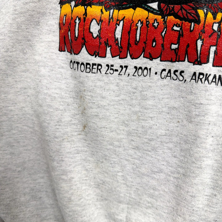 Vintage Rocktoberfest Jeep Sweatshirt Size XXL