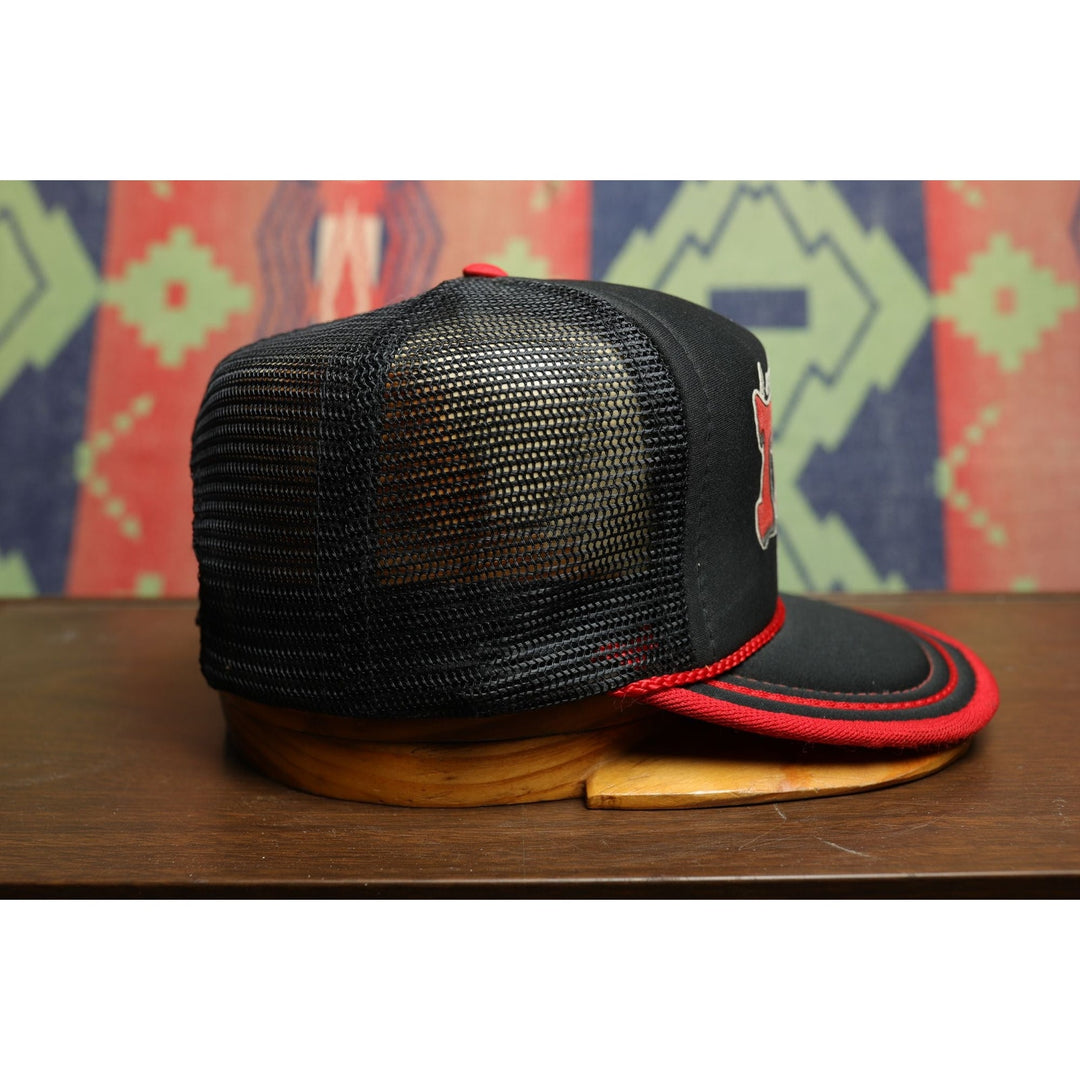 I Support Truckers Aid Vintage Snapback Trucker Hat 80s