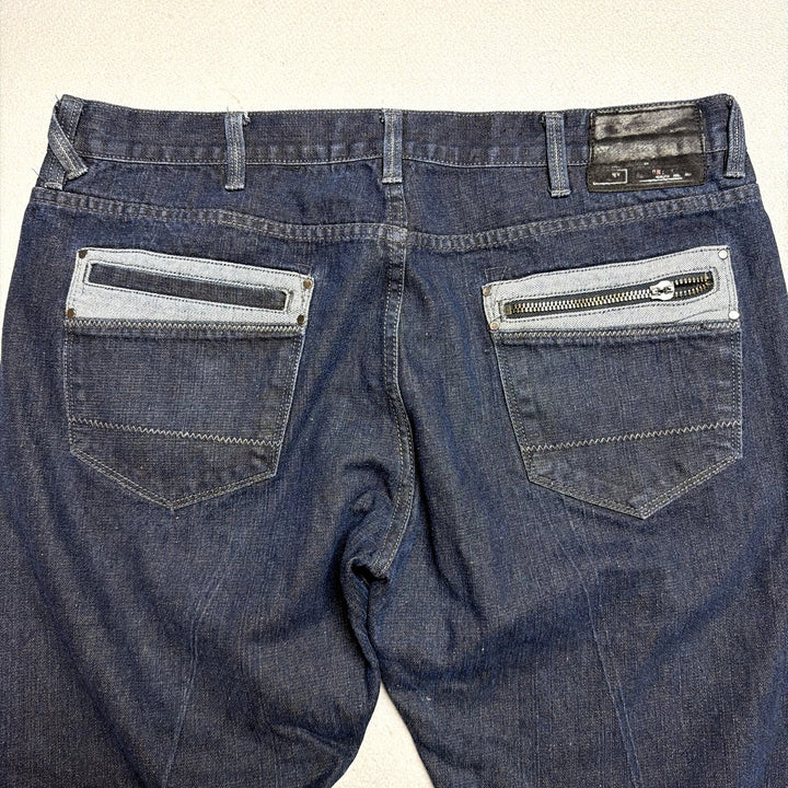 Vintage Sean John Dark Wash Jeans Size 40