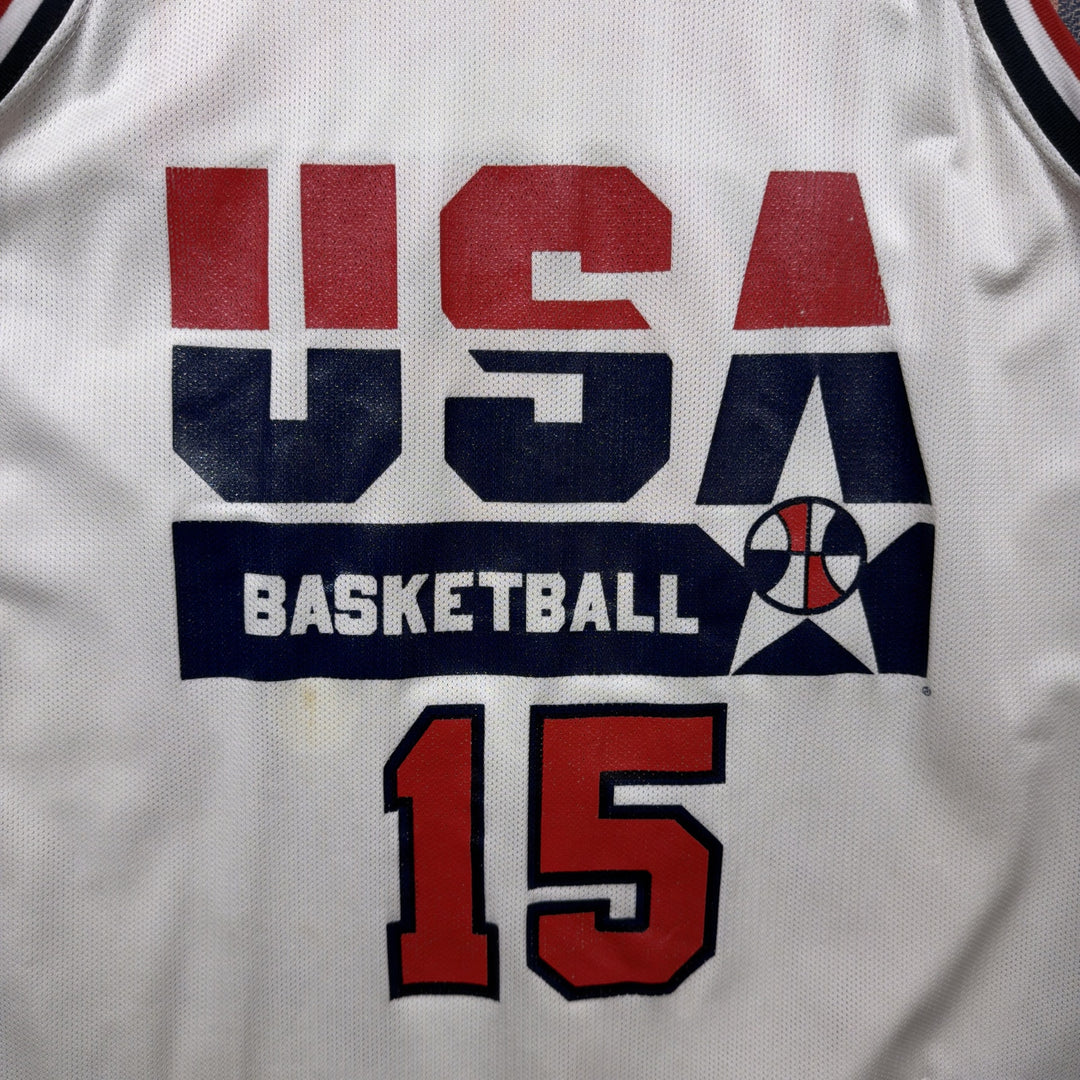 Magic Johnson Dream Team Vintage Champion Jersey Size Large 90s