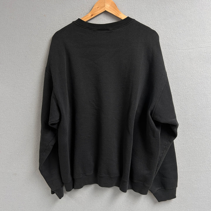 Vintage Blank Black Sweatshirt Size XL