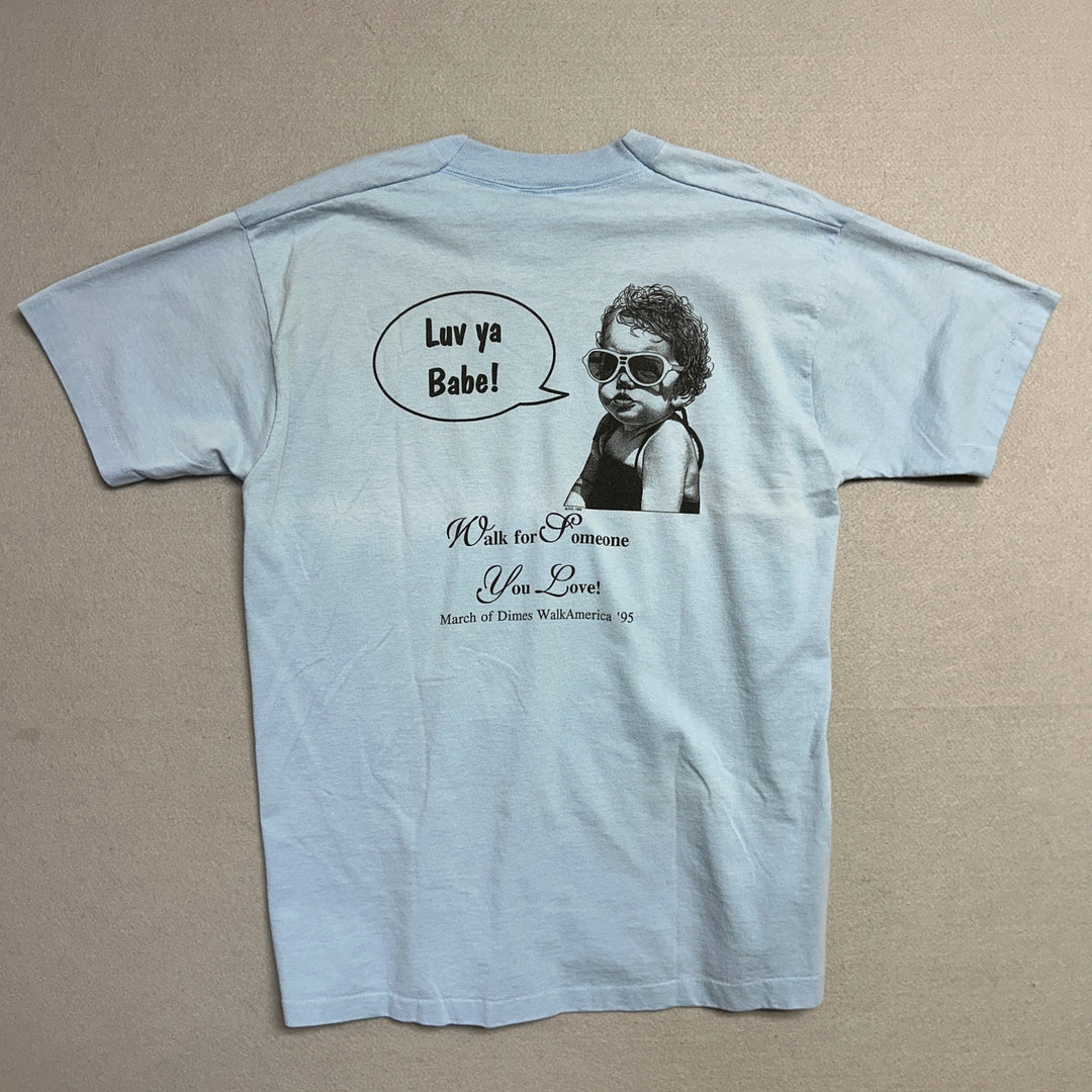 Vintage March of Dimes T Shirt Size Large