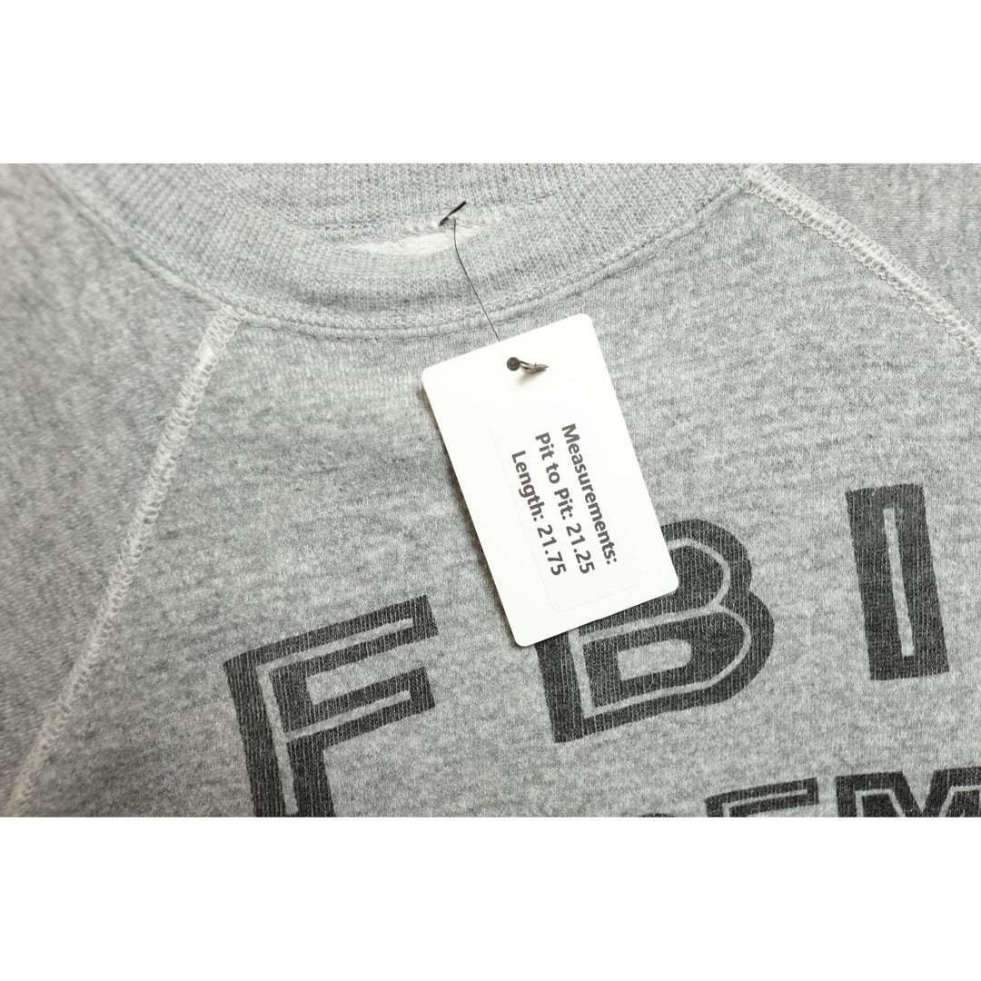 FBI Academy Vintage Sweatshirt Small 70s