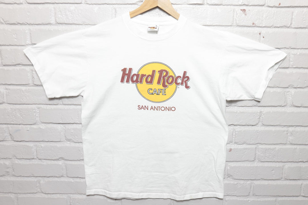 Hard Rock San Antonio Vintage T Shirt 90s  XL