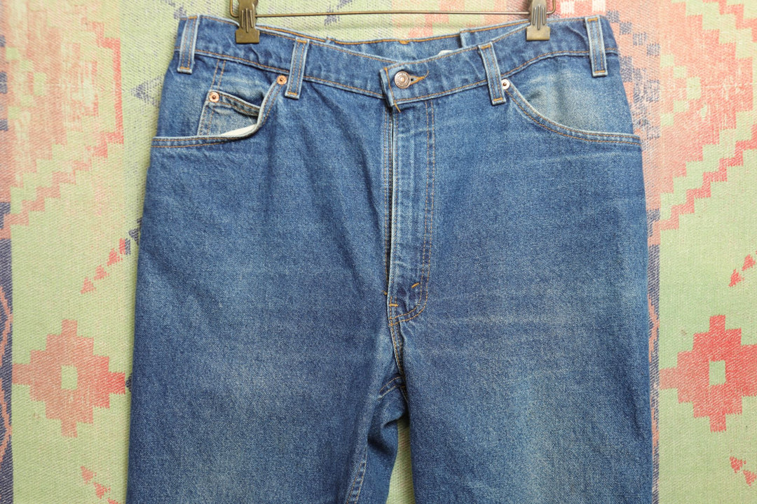 Levi's Orange Tab Vintage Whiskered Jeans 90s 35/29.5