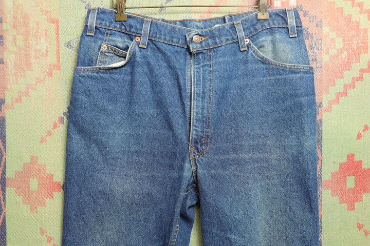 Levi's Orange Tab Vintage Whiskered Jeans 90s 35/29.5