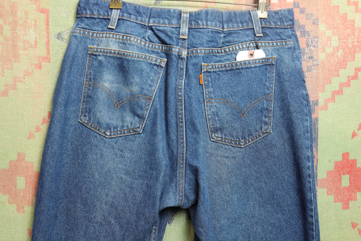 Levi's Orange Tab Vintage Whiskered Jeans 90s 35/29.5