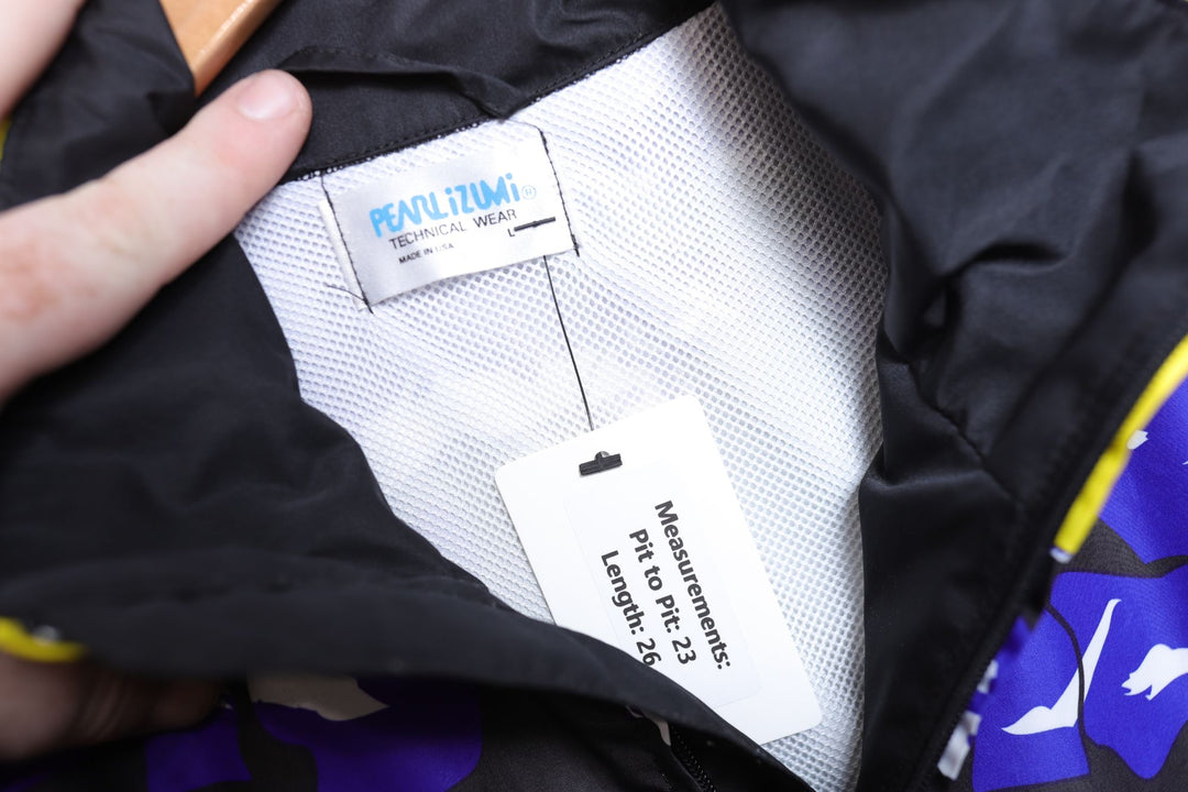 Pearl Izumi Vintage Windbreaker Jacket Large 90s