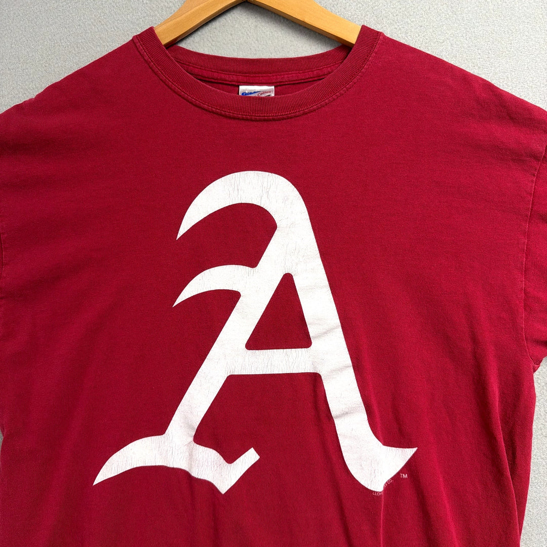 Vintage University of Arkansas A Logo T shirt size Large