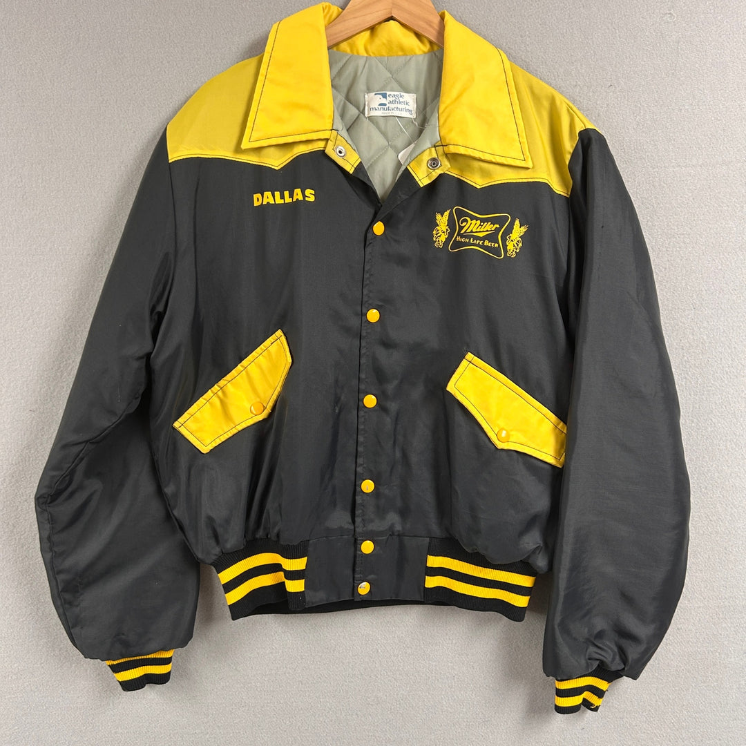 Vintage Eastern Montana College Rodeo Team Jacket Size Large