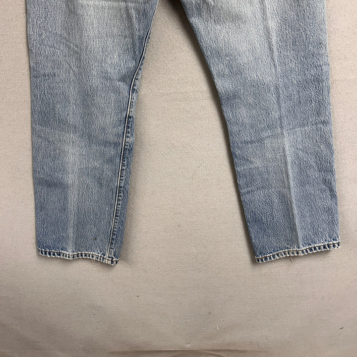 Vintage Levi's 501xx Light Wash Jeans Made in USA Men's 34x29