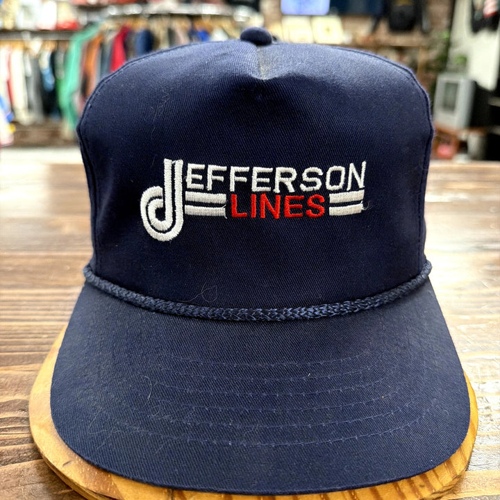 Vintage Jefferson Lines Snapback Hat