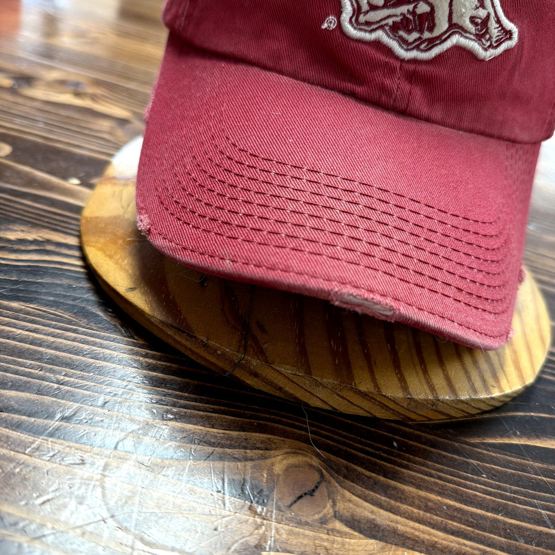 Vintage University of Arkansas The Game Strap Back Hat