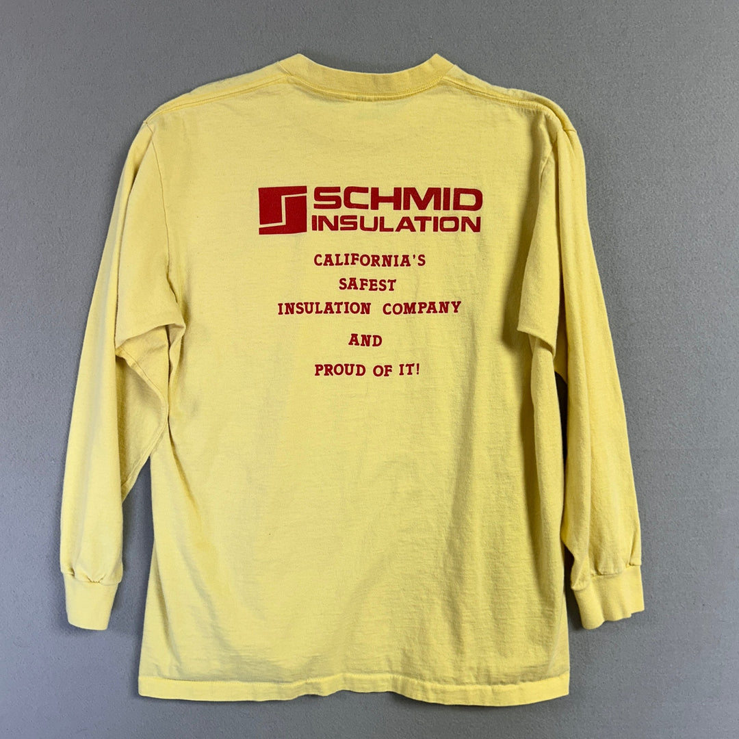 Vintage Schmid Insulation T Shirt Size XL
