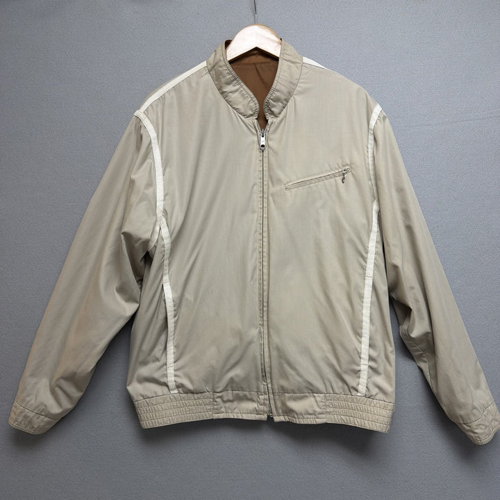 Vintage London Fog Reversible Windbreaker Jacket Size Large