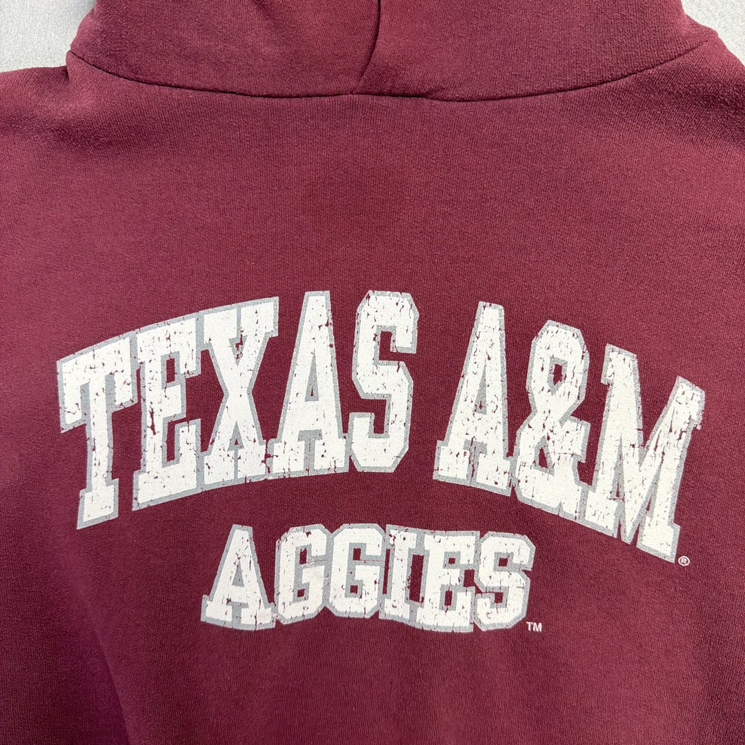 Vintage Texas A&M Hoodie Size Large