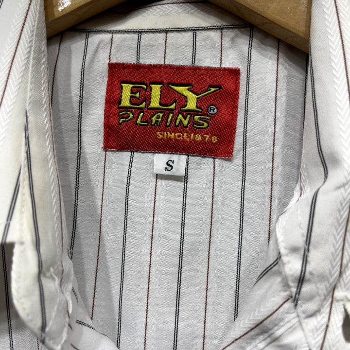 Ely Plains Striped Western Pearl Snap Button Up Shirt Size Small